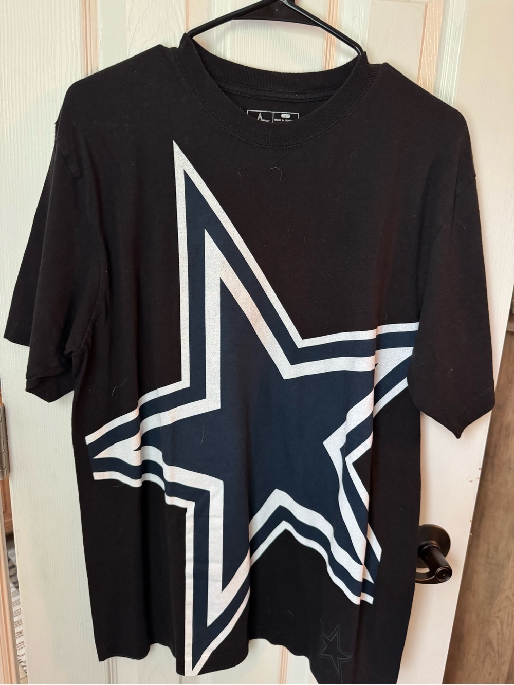 Dallas Cowboys Graphic Star Black Tee